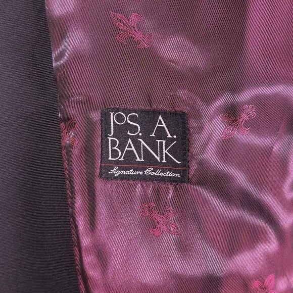 Jos. A. Bank Mens 46R Black Velvet Tuxedo Jacket Peak Lapel Blazer NWT MSRP $595 - Picture 2 of 11